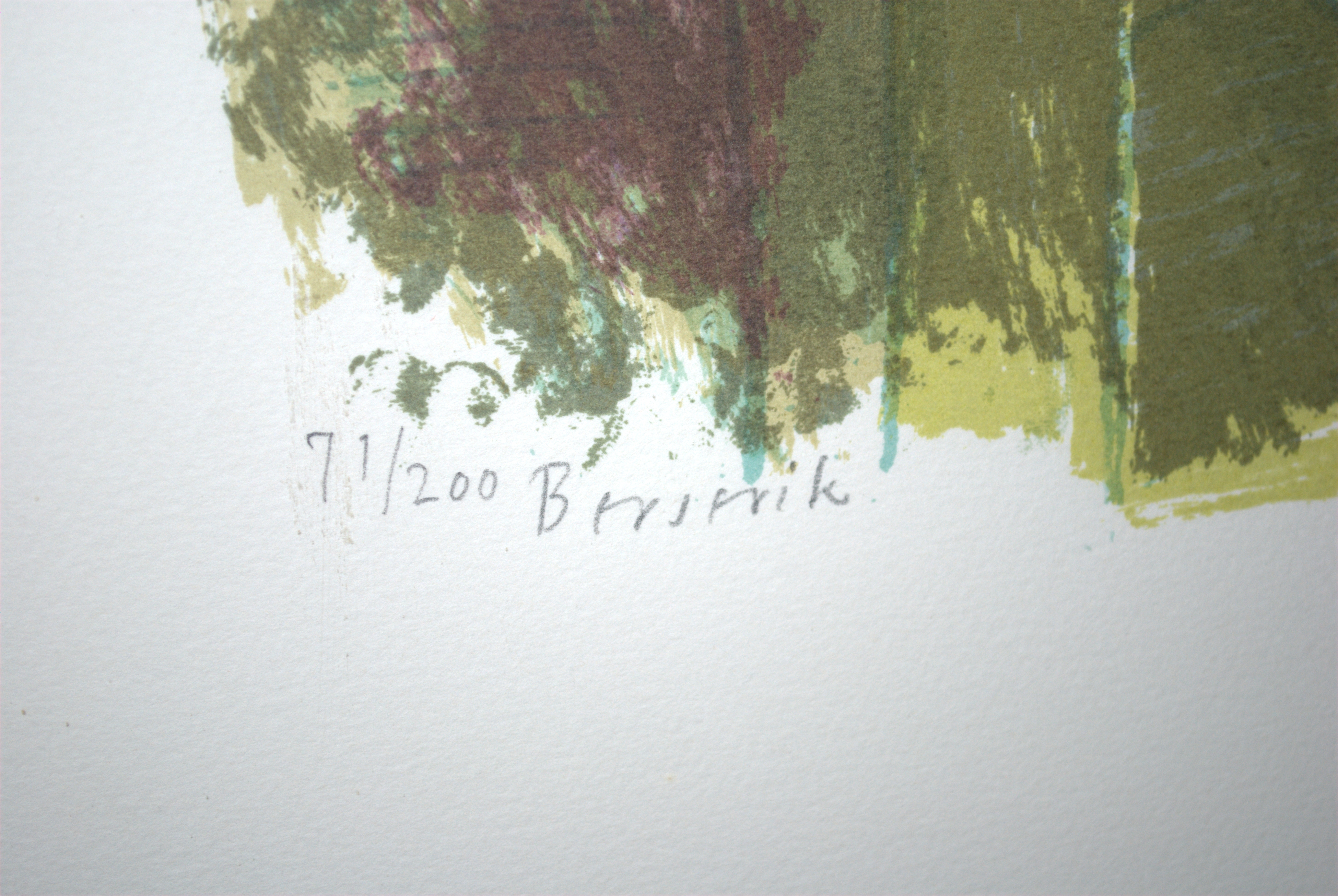 Herman Berserik - litho interieur slaapkamer "Renoupres" kopen? Bied vanaf 90!