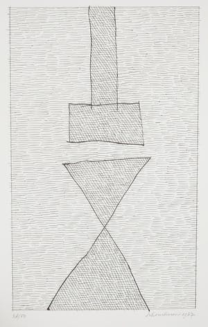 Jan Schoonhoven - Zeefdruk, Vorm kopen? Bied vanaf 350!