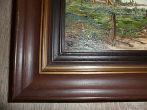 Cor Quax - Olieverf op doek, Landschap kopen? Bied vanaf 30!