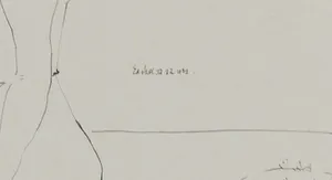 Ed Valk - Twee werken op papier (Potlood- en Pentekening), Naakt en Studie kopen? Bied vanaf 35!