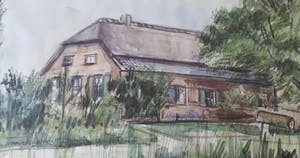 Elly Kuipers - Weurt/Beuningen - gesigneerd - 1981 - ingelijst kopen? Bied vanaf 1!