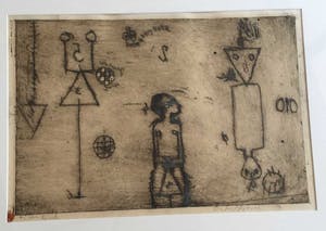 Anton Heyboer - c3400-8, voorstelling met figuren kopen? Bied vanaf 250!