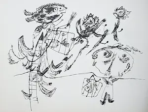 Corneille - Promenade au pays de pommes (herdruk 1966), gesigneerde publicatie kopen? Bied vanaf 75!