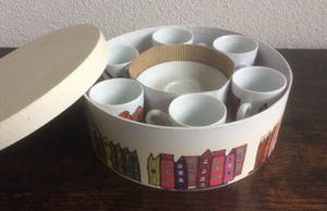 Niet of onleesbaar gesigneerd - ZES DESIGN KOP-en-SCHOTELS IN DOOS kopen? Bied vanaf 1!