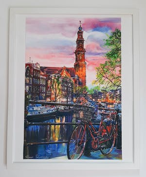 Elena Polyakova - Westerkerk in Amsterdam kopen? Bied vanaf 99!