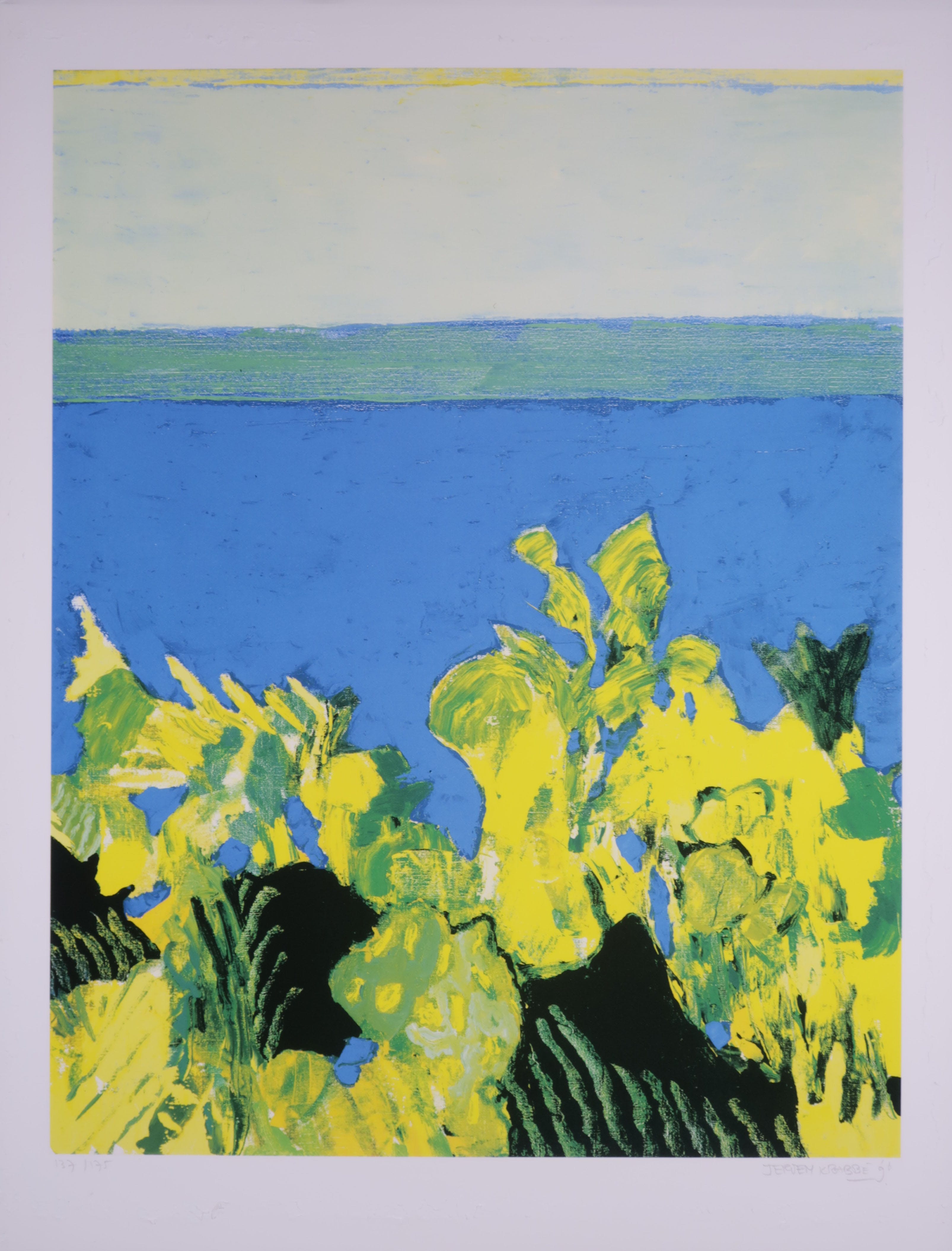 Jeroen Krabbe - Zeefdruk, Zonder titel kopen? Bied vanaf 120!