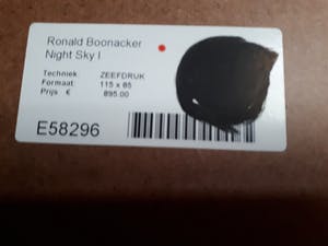 Ronald Boonacker - Night Sky I (groot) kopen? Bied vanaf 50!