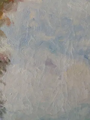 Niet of onleesbaar gesigneerd - Landschap met bomenrij kopen? Bied vanaf 10!