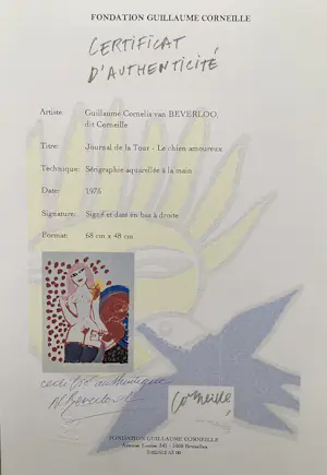 Corneille - LE CHIEN AMOUREUX kopen? Bied vanaf 1100!