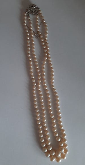 Curiosa - Vintage parel collier kopen? Bied vanaf 75!