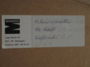 Nelson Carrilho - Curaçao 1953 - GROOT ! Expressionistisch Litho "untitled" gesigneerd kopen? Bied vanaf 10!