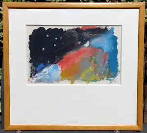 Eugène Brands - Maan en sterren (1970), gouache (netjes ingelijst) kaufen? Bieten Sie von 1250!