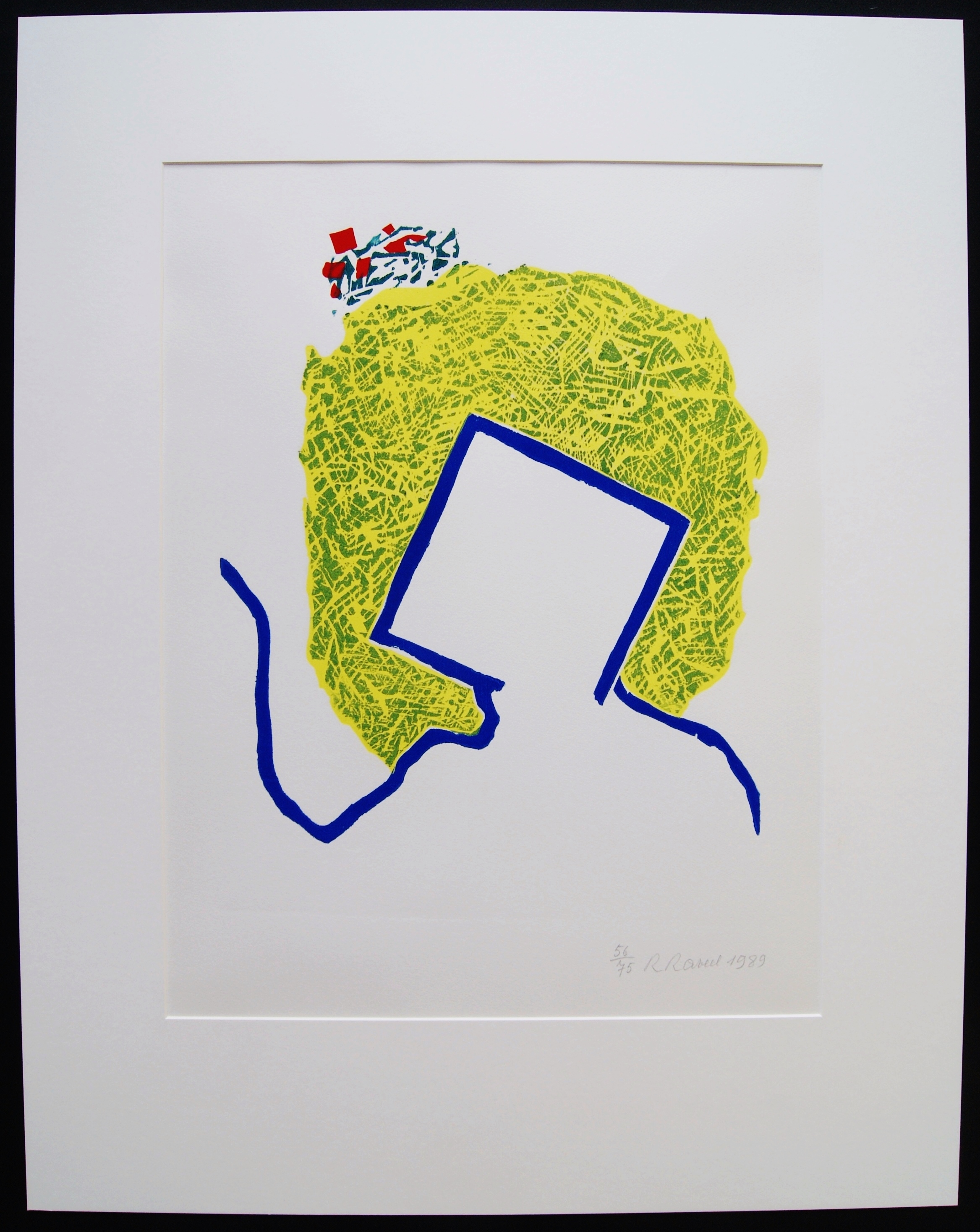 Roger Raveel - Nog een beetje mens - 1989 - oplage 56/75 kopen? Bied vanaf 575!