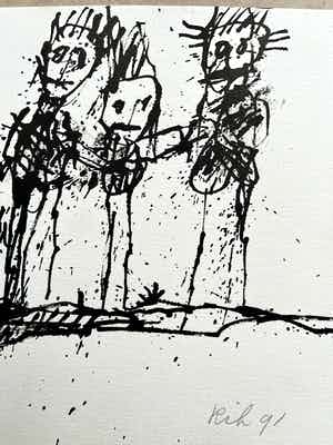 Rik van Iersel - Zonder titel verkocht voor € 75!