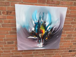 Gena Genadyj - Abstract Blue kopen? Bied vanaf 1!