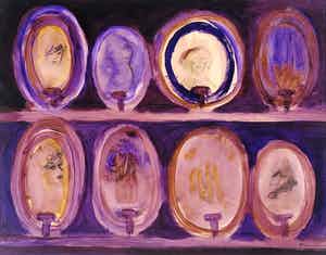 Luis Filcer - Gemengde techniek op papier, Zonder titel verkocht voor € 50!