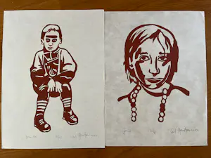 Ad Gerritsen - TWEE HOUTDRUKKEN MET DEZELFDE OPLAGENUMMERS kopen? Bied vanaf 90!