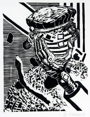 Roger Raveel - De hand van de denker (zeer zeldzaam) kopen? Bied vanaf 490!