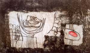 Jan Montyn - Signe rouge, ets verkocht voor € 115!