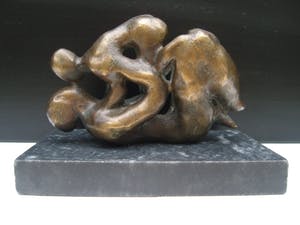 Brons (Onbekend) - "moederliefde" in brons kopen? Bied vanaf 125!