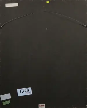 Ans Wortel - Kleurenets, 'n paar supporters voor de jongens van de club - Ingelijst kopen? Bied vanaf 50!