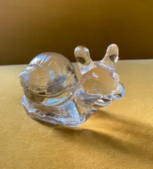 Porzellanfabrik W. Goebel - Goebel Art glas Presse-papier "Smiling snail" – vintage – 1979, collectible kopen? Bied vanaf 25!