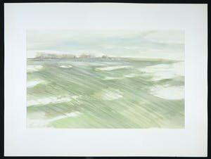Wim de Bruin - Aquarel op papier, Landschap kopen? Bied vanaf 1!