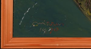 Niet of onleesbaar gesigneerd - Acryl op paneel, Compositie anarchie - Ingelijst kopen? Bied vanaf 1!