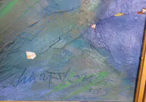 Gerard Schaperkotter - Olieverf op doek, Herfst in het Thyssepark Amstelveen - Ingelijst kopen? Bied vanaf 250!