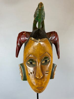 Guro - Old impressive African Guro mask- Congo kopen? Bied vanaf 35!
