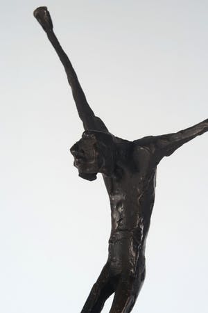 Jits Bakker - Brons en natuursteen, Corpus Christi kopen? Bied vanaf 550!