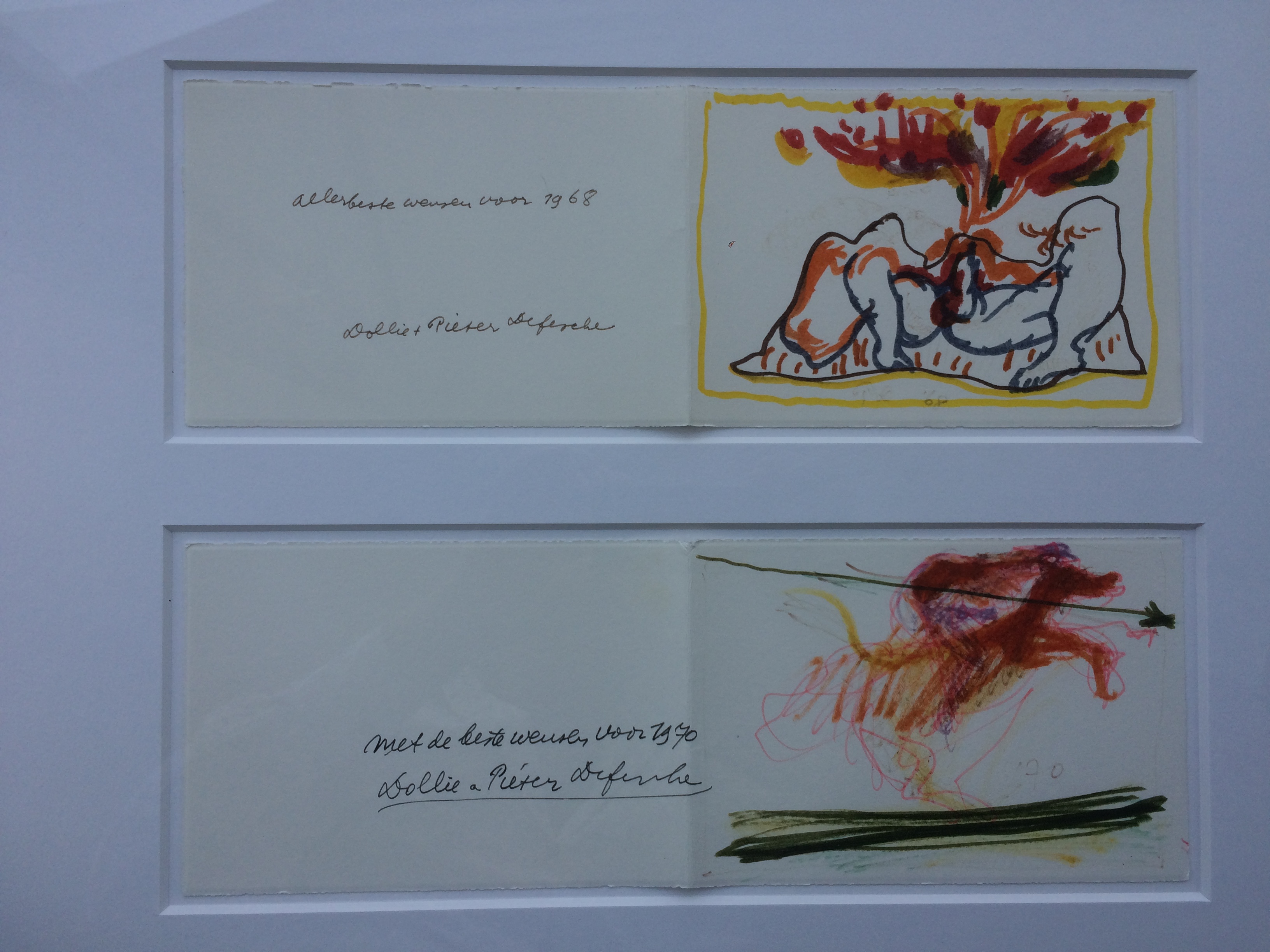 Pieter Defesche - twee nieuwjaarswensen kopen? Bied vanaf 165!