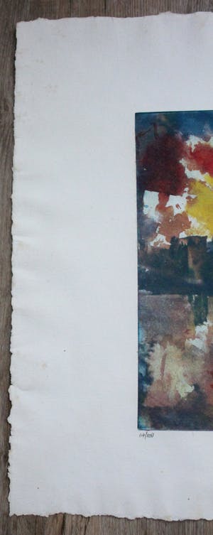 Kees Verwey - Ets/aquatint - bloemstilleven kopen? Bied vanaf 125!