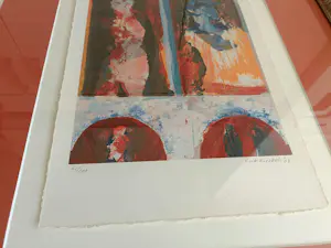 Erik Kierkels - 2 zeer fraaie zeefdrukken in prachtlijst kopen? Bied vanaf 10!