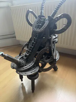 Wim Cerneus - Imposante Ijzere Stier kopen? Bied vanaf 545!