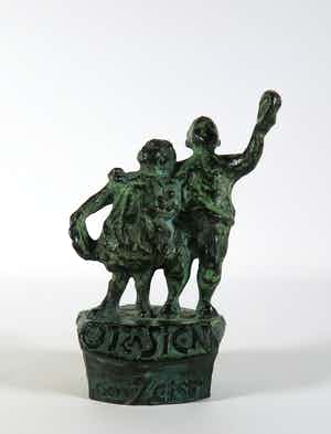 Taeke Friso de Jong - Brons, Ot en Sien verkocht voor € 250!