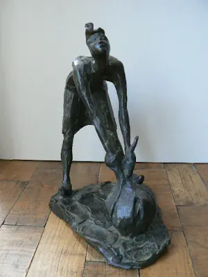 Brons (Onbekend) - Sjalotje uit Ootmarsum gemaakt door Berend Seiger kopen? Bied vanaf 365!