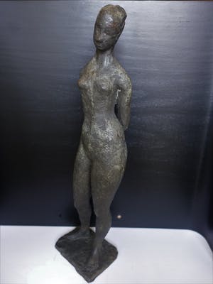 Brons (Onbekend) - staand naakt kopen? Bied vanaf 200!