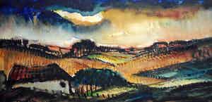 Jacques Mels - Limburgse heuvels 1 verkocht voor € 125!