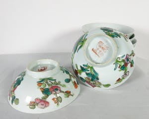 Curiosa - Lot van zes Chinees porseleinen kommetjes van rond 1900 kopen? Bied vanaf 1!