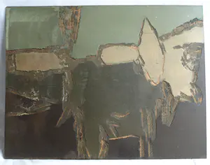 Fon Klement - De 3 hardboard ‘BLOKKEN’ van de boardsnede ‘Invariable’ - 1966 kopen? Bied vanaf 1!