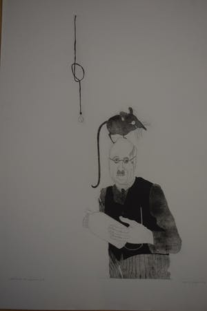 Doris Charlotte Becke - Ets / Aquatint - Kellergeister kopen? Bied vanaf 50!