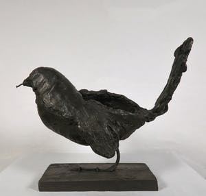 Ger Lataster - Grote opengewerkte bronzen vogel kopen? Bied vanaf 800!