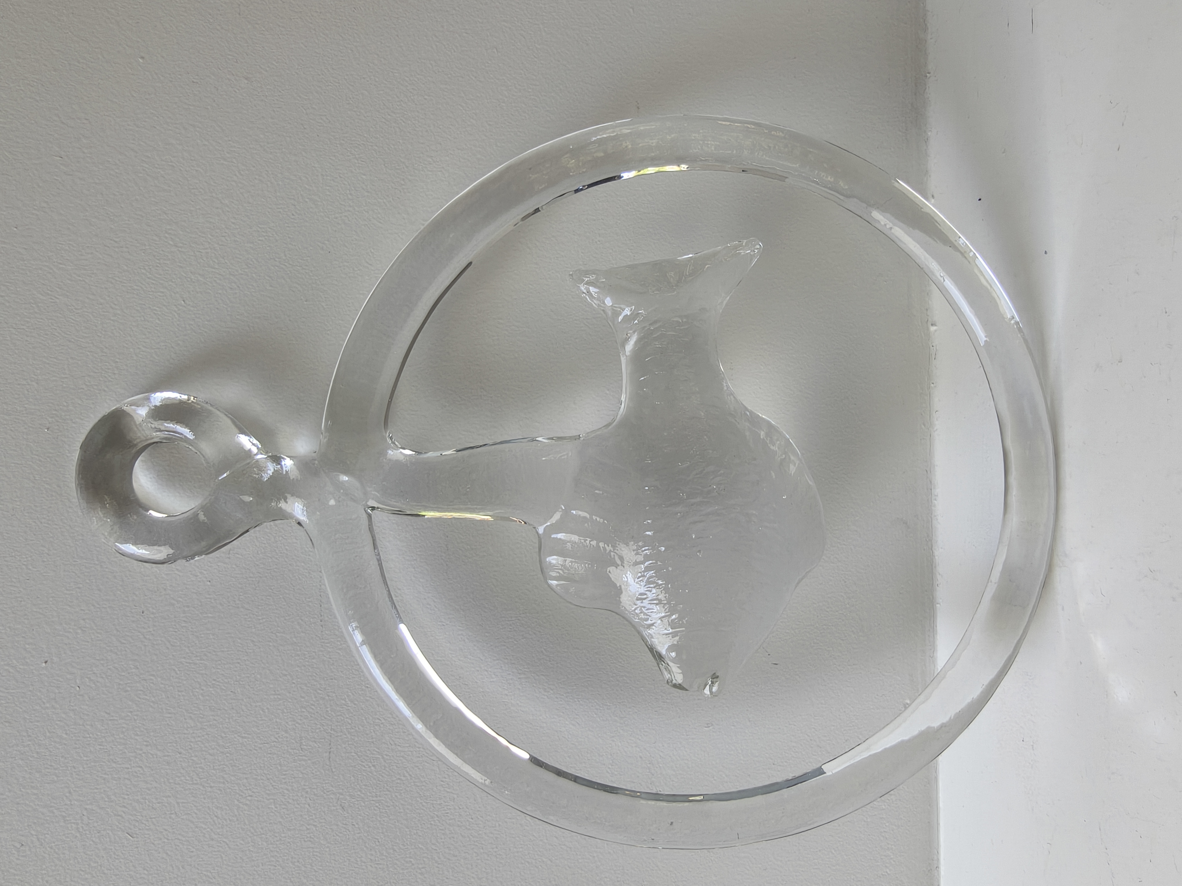 Kosta Boda - Bertil Vallien – glazen raamhanger met vis – vintage Zweeds design kopen? Bied vanaf 25!