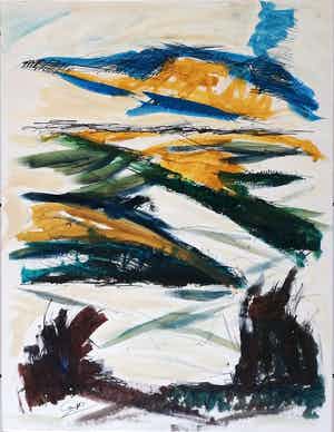 Jaap de Carpentier - Landschap verkocht voor € 35!