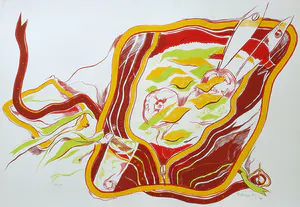 Michel Cardenas - Litho: prent 190 (1967) kopen? Bied vanaf 25!