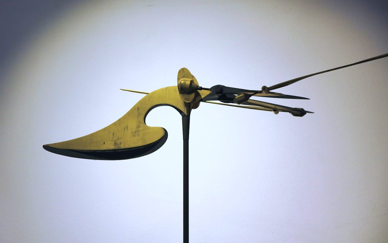 Jorg Wiele - Einzigartige kinetische/bewegliche Skulptur (Messing, Stahl, Kupfer) + 3 Bücher kopen? Bied vanaf 3000!