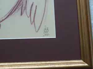 Geert Jan Jansen - Ingelijste potloodtekening , ‘Eerbetoon aan Pablo Picasso’ - Lijst, 38 x 46½ cm kopen? Bied vanaf 150!