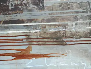 Edo Kaaij - acryl op doek: breath kopen? Bied vanaf 1999!