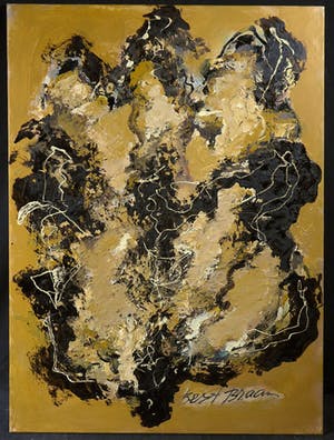 Bert Braam - Acryl op doek, Zonder titel kopen? Bied vanaf 40!